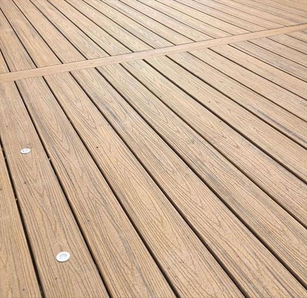 Havana Gold with deck lights for a subtle sophisticated look