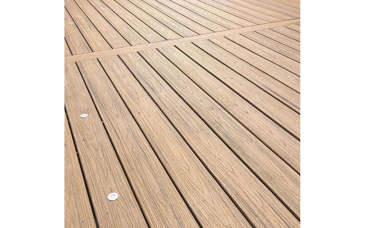 Havana Gold with deck lights for a subtle sophisticated look