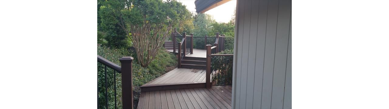 Trex Transcend Tropical Spiced Rum Decking