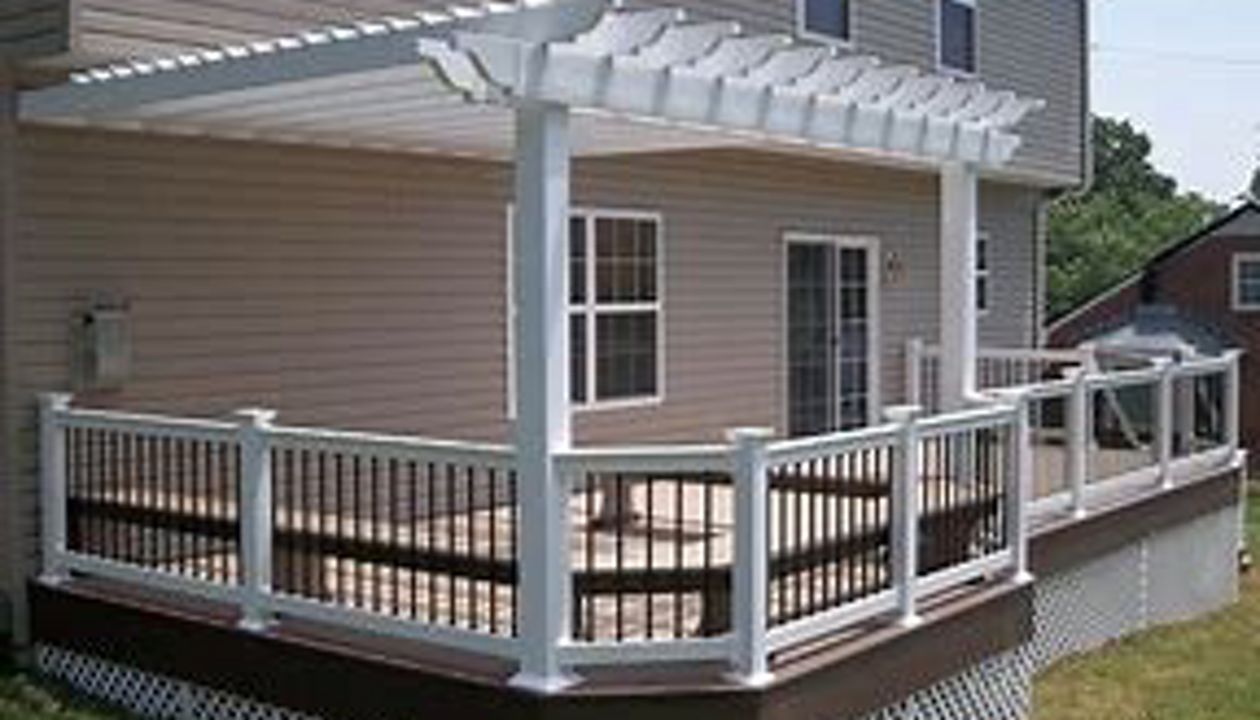 Pergola shade on the hot summer days, and open in spring and fall