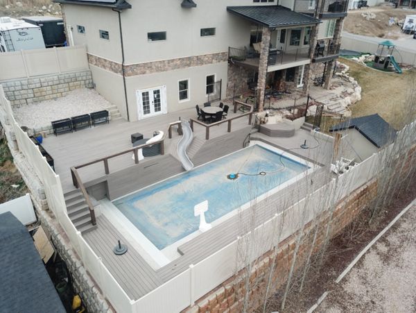 Rocky Harbor Pleasant View Pool Deck
