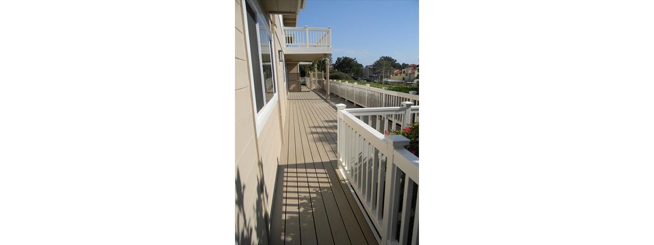 Trex Rope Swing decking, Del Mar, CA
