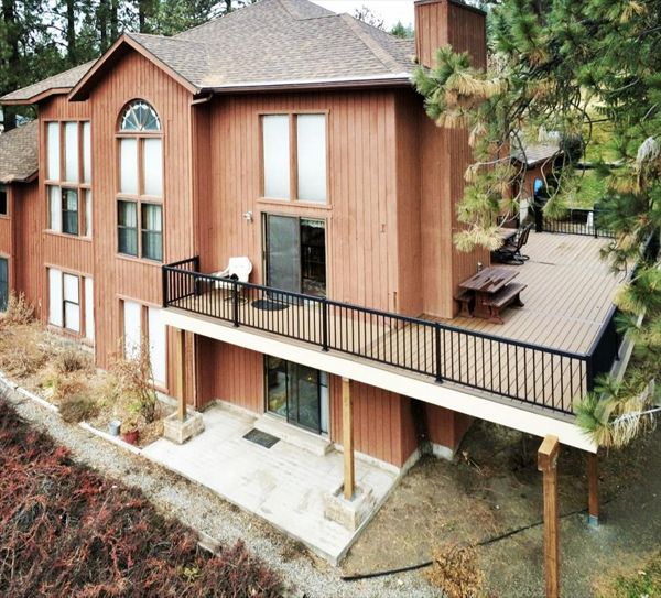 Wrap Around Deck in the Woods