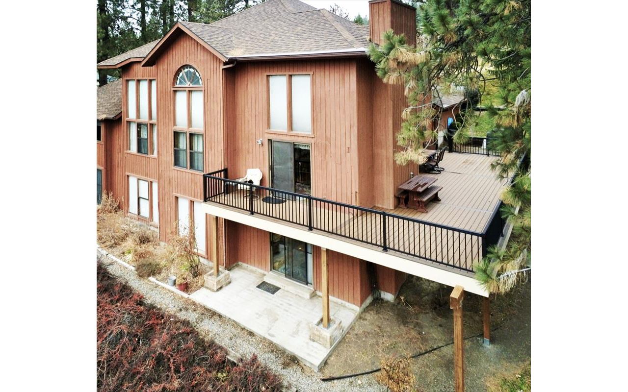 Wrap Around Deck in the Woods