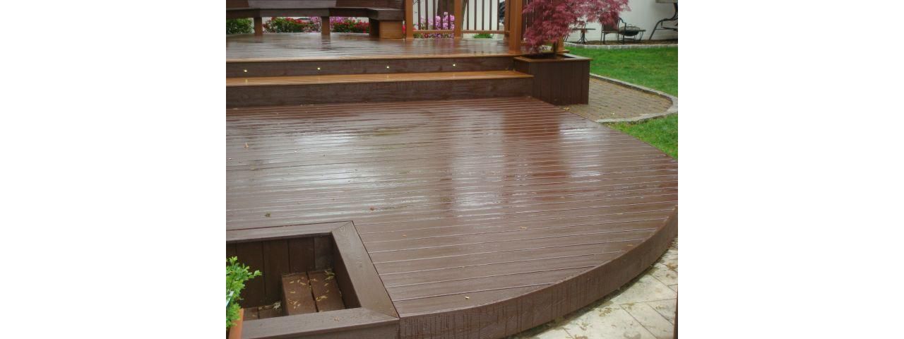 Trex Transcend Round Deck