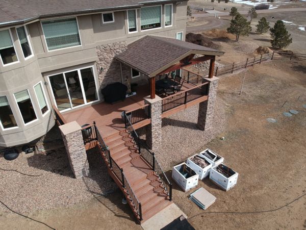 Trex Transcend Tiki Torch in Parker Colorado