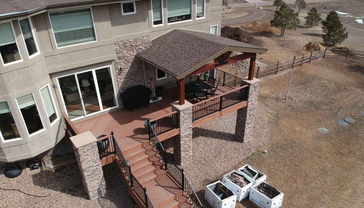 Trex Transcend Tiki Torch in Parker Colorado