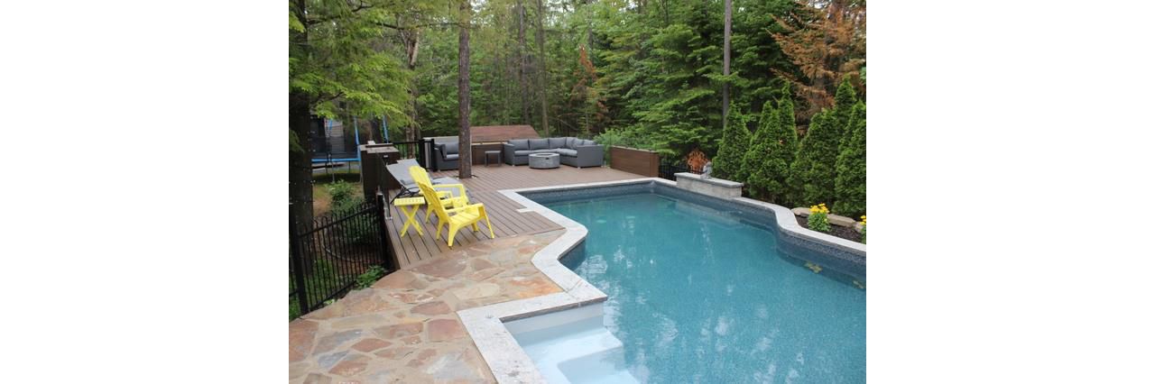Terrasse de piscine