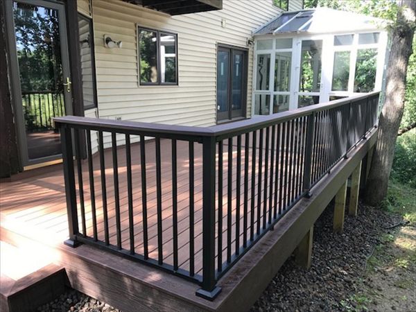 Trex Transcends w/Trex Skirting and Drink Rail Cap in Shoreview, Mn