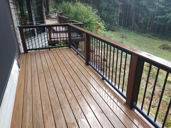 Master bedroom Transcend Deck & Rails