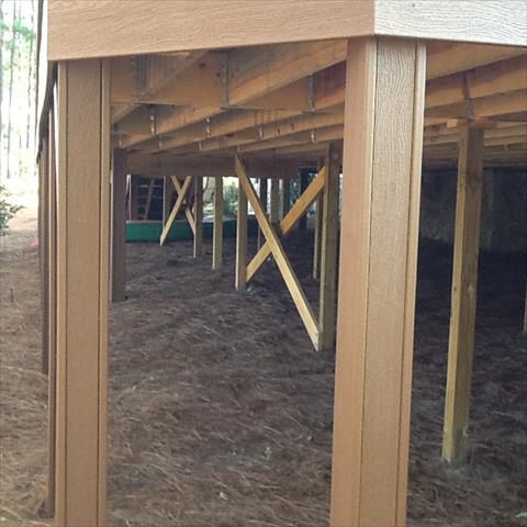 Wrapping the framing is a great touch