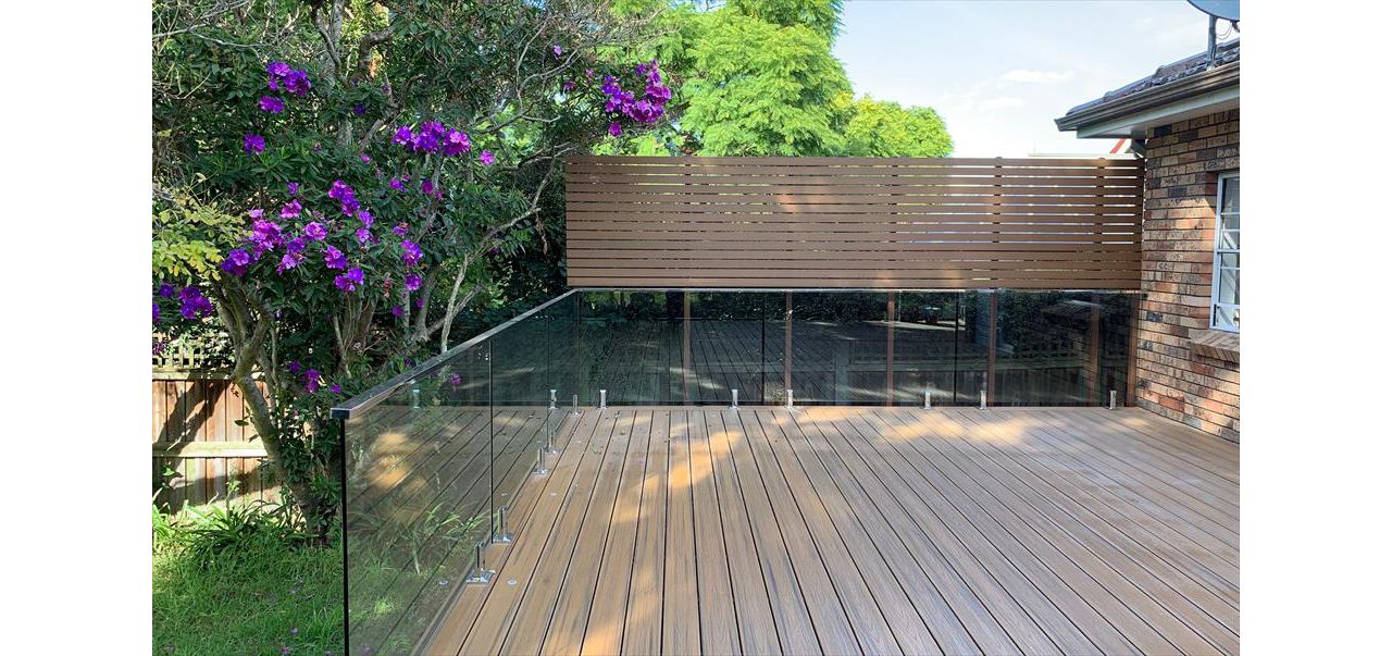 The owner wanted a privacy screen added to their deck to give it a more intimate feel