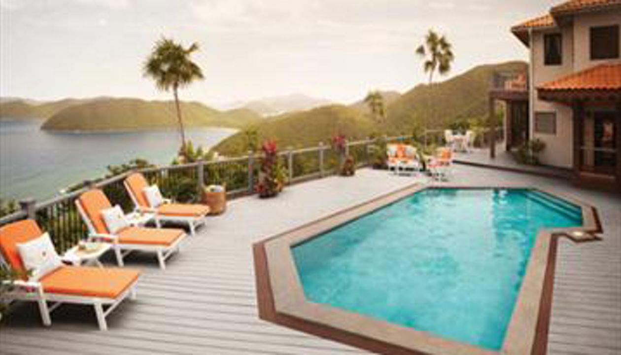 Trex deck designed & built by ProBuilt in St. John USVI