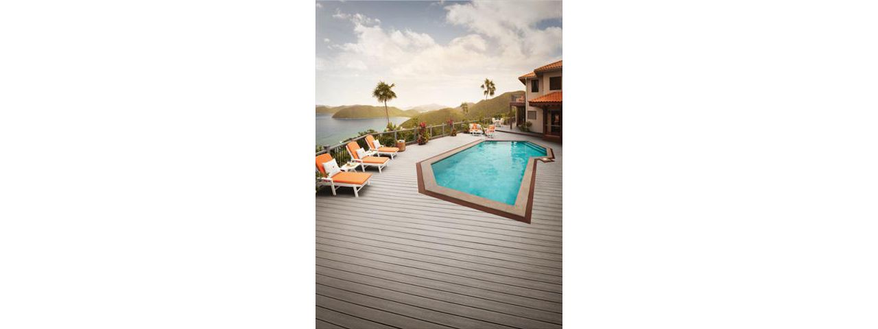 Trex deck designed & built by ProBuilt in St. John USVI