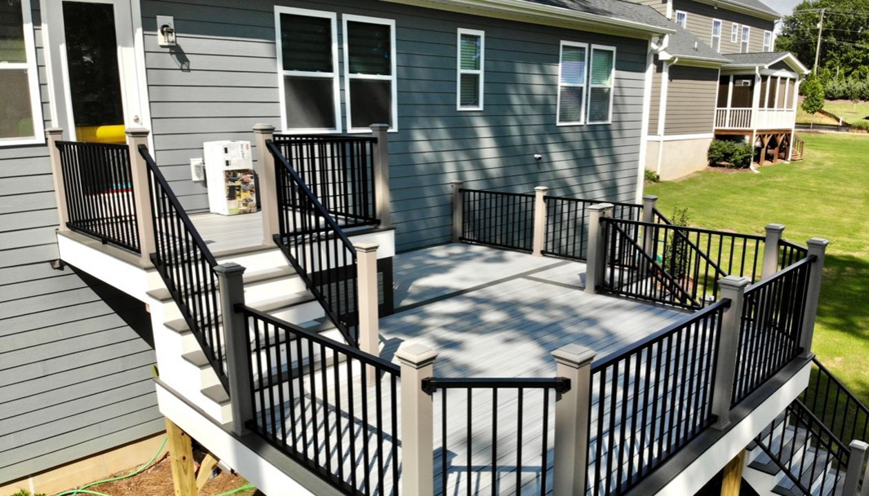 Enhance Foggy Wharf decking.