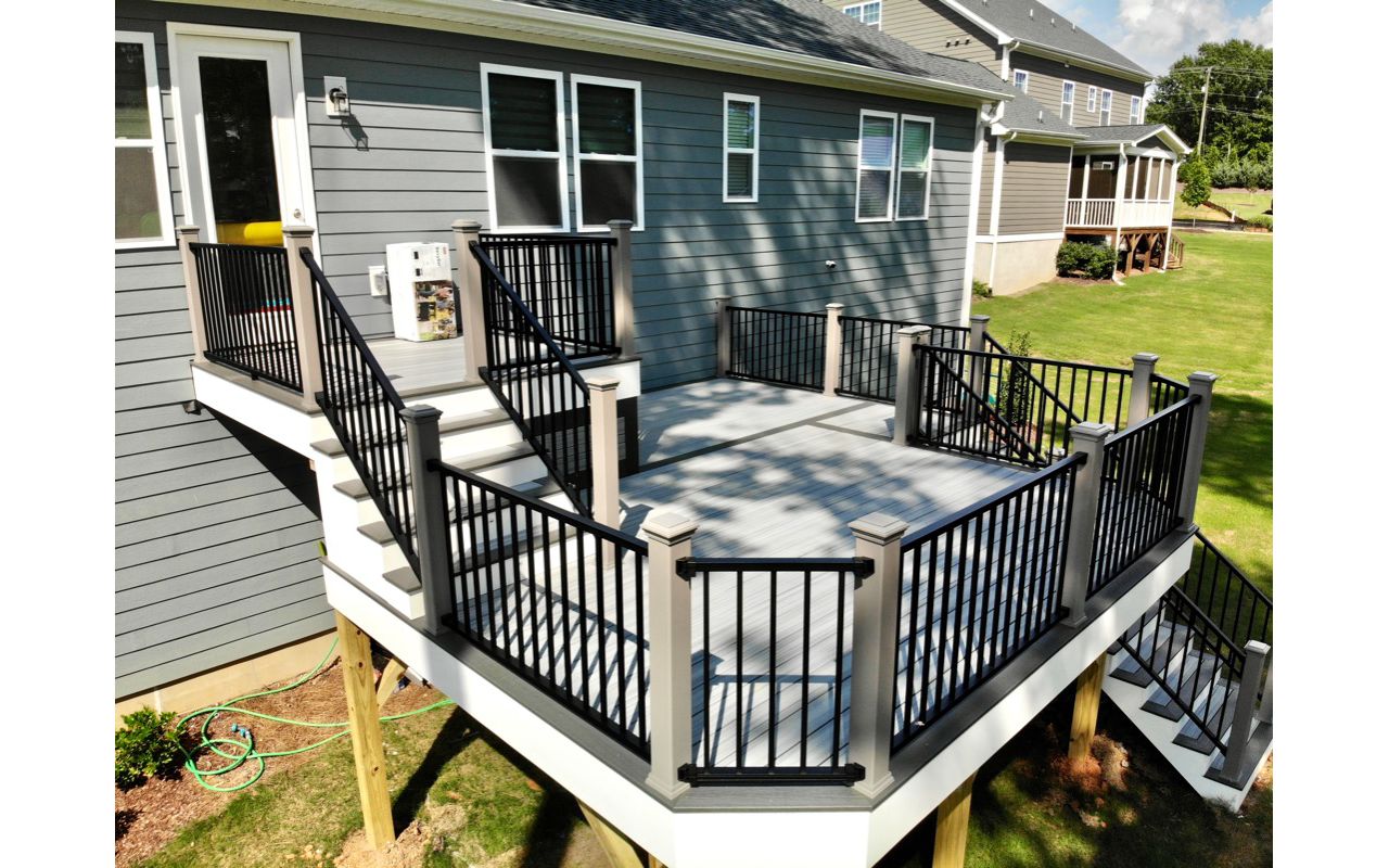 Enhance Foggy Wharf decking.