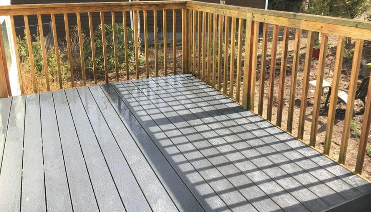 Trex select grey decking