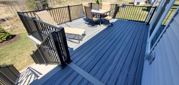 Island Mist with Gravel Path Accent