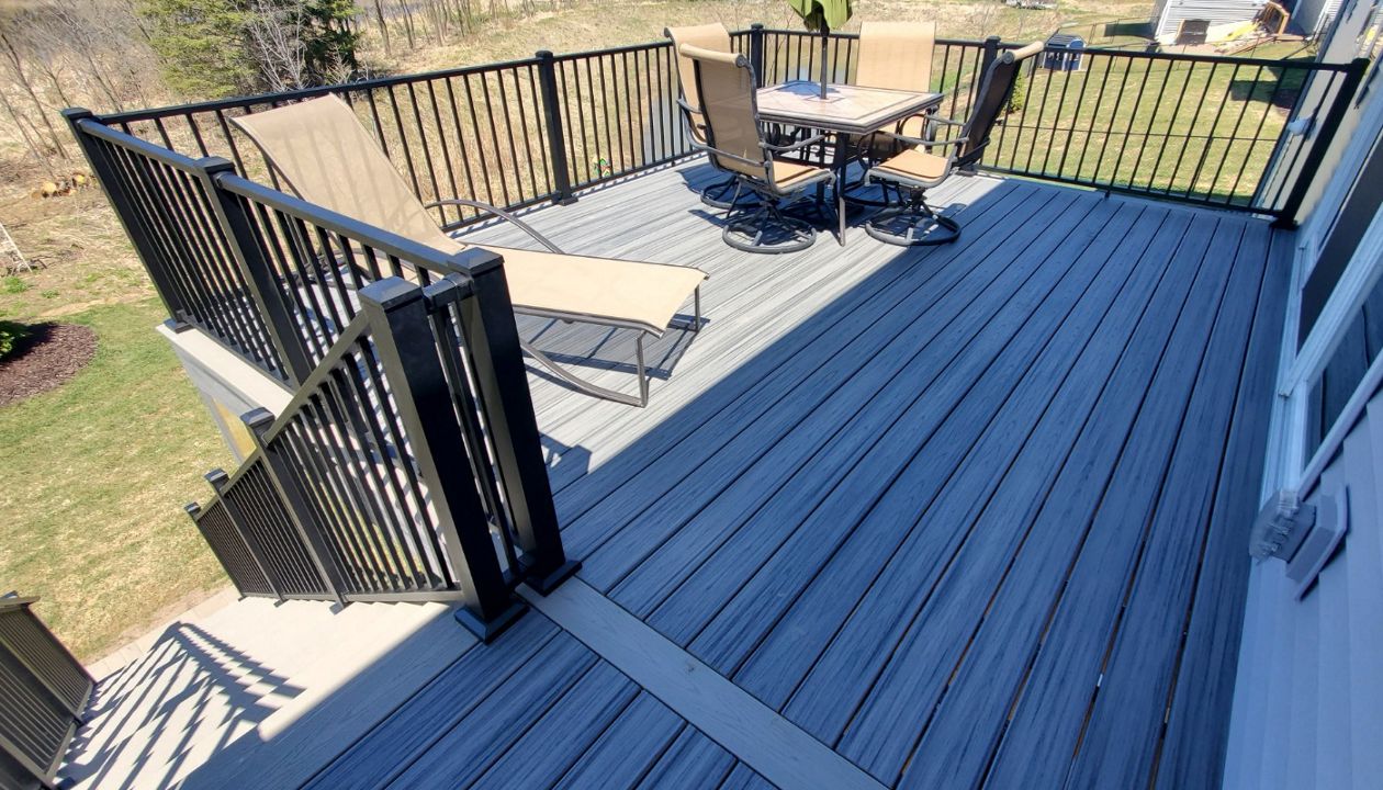 Island Mist with Gravel Path Accent