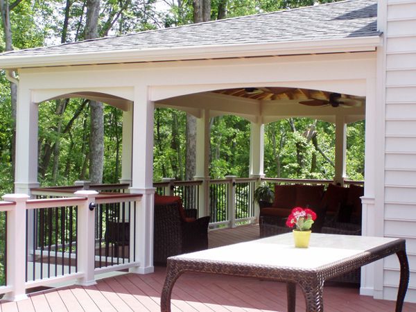 Open Covered Porch