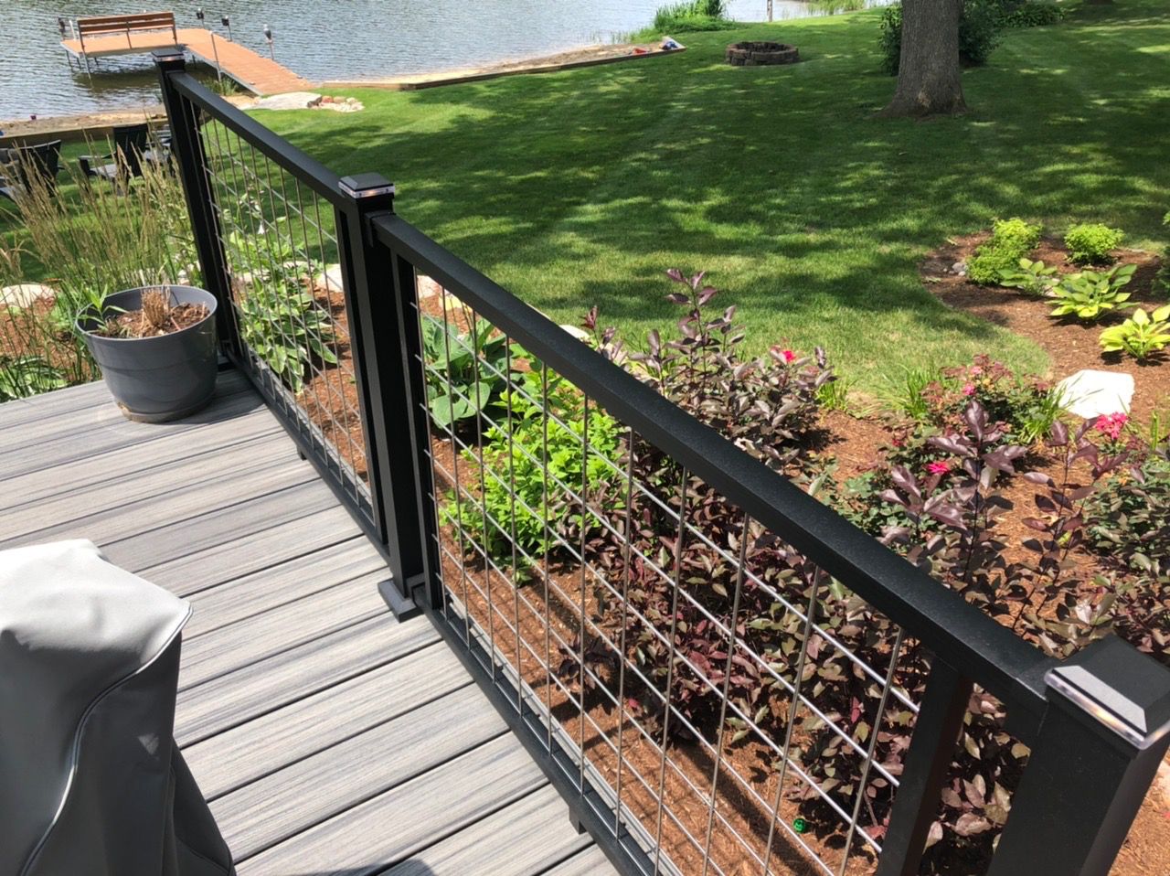 Trex Cable Railings in Lake County