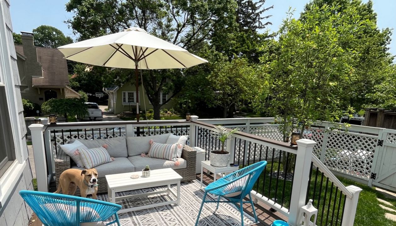 Elevate your outdoor living space with the durability and style of Trex decking in Cincinnati!