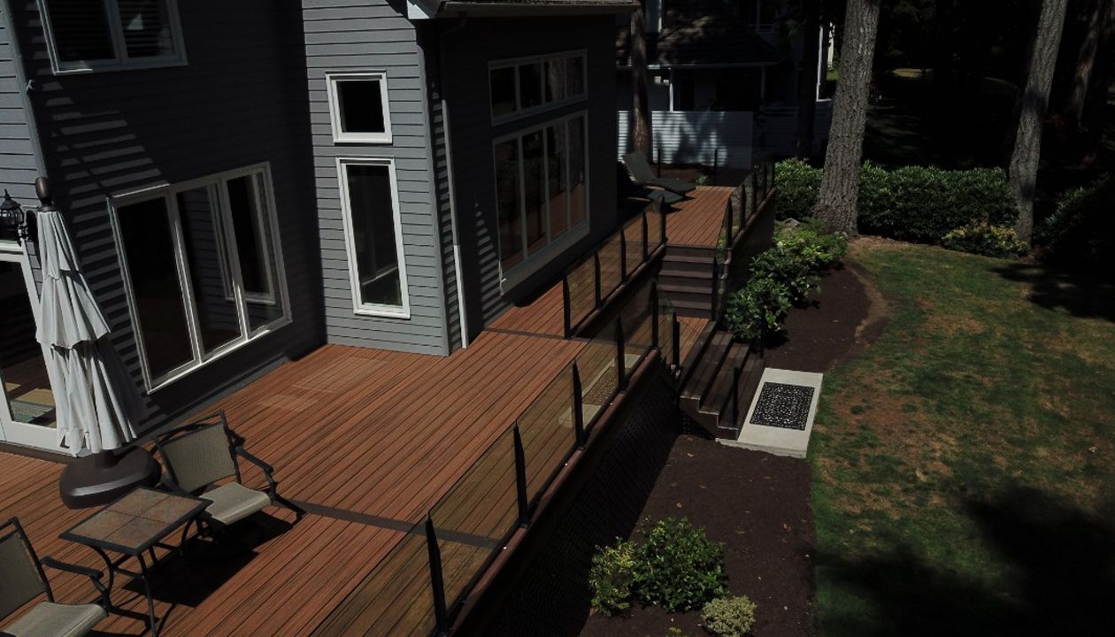 Gig Harbor, WA Trex Trex Transcend Havana Gold Deck