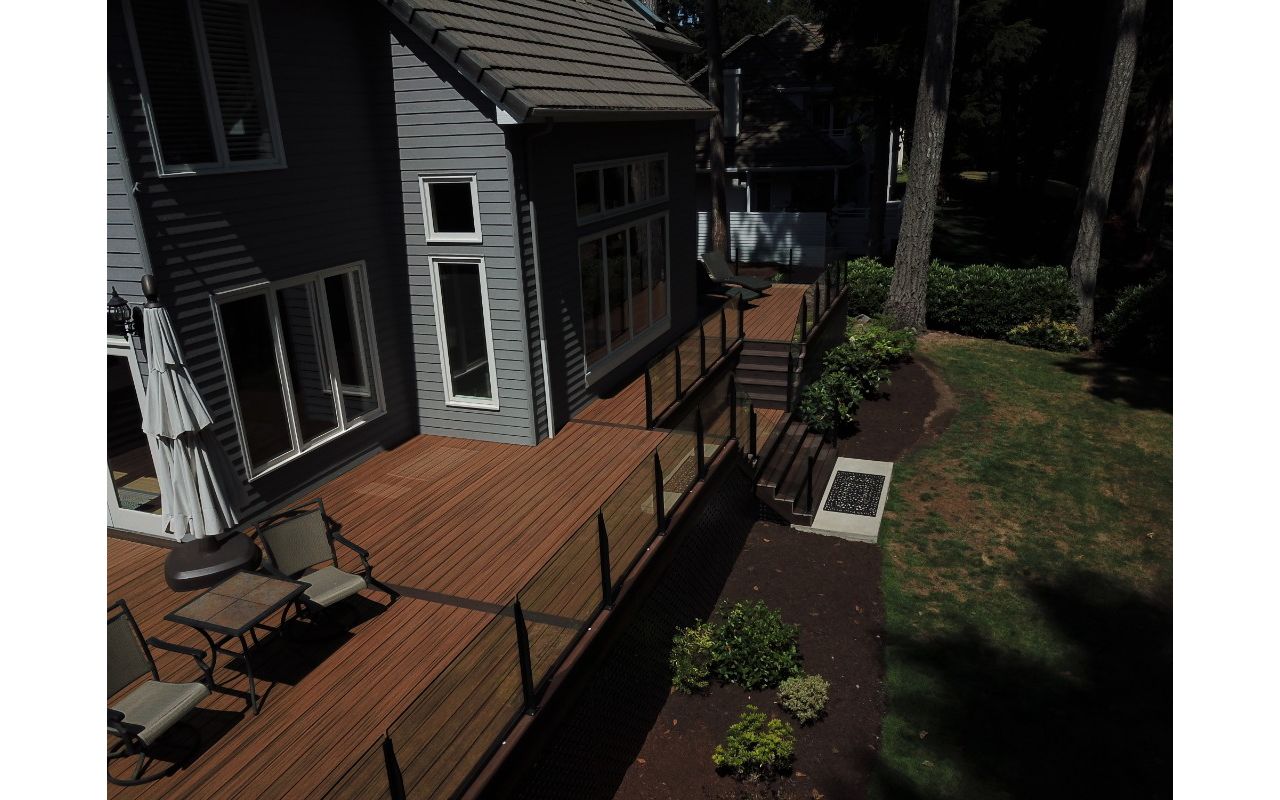Gig Harbor, WA Trex Trex Transcend Havana Gold Deck