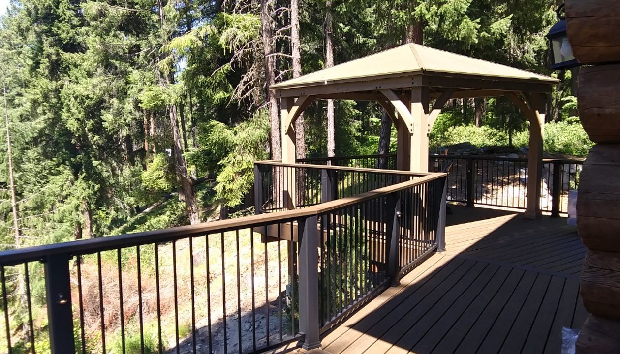 Spiced Rum with Signature Cocktail Railing