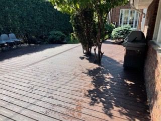 Backyard Deck Minneapolis Lava Rock