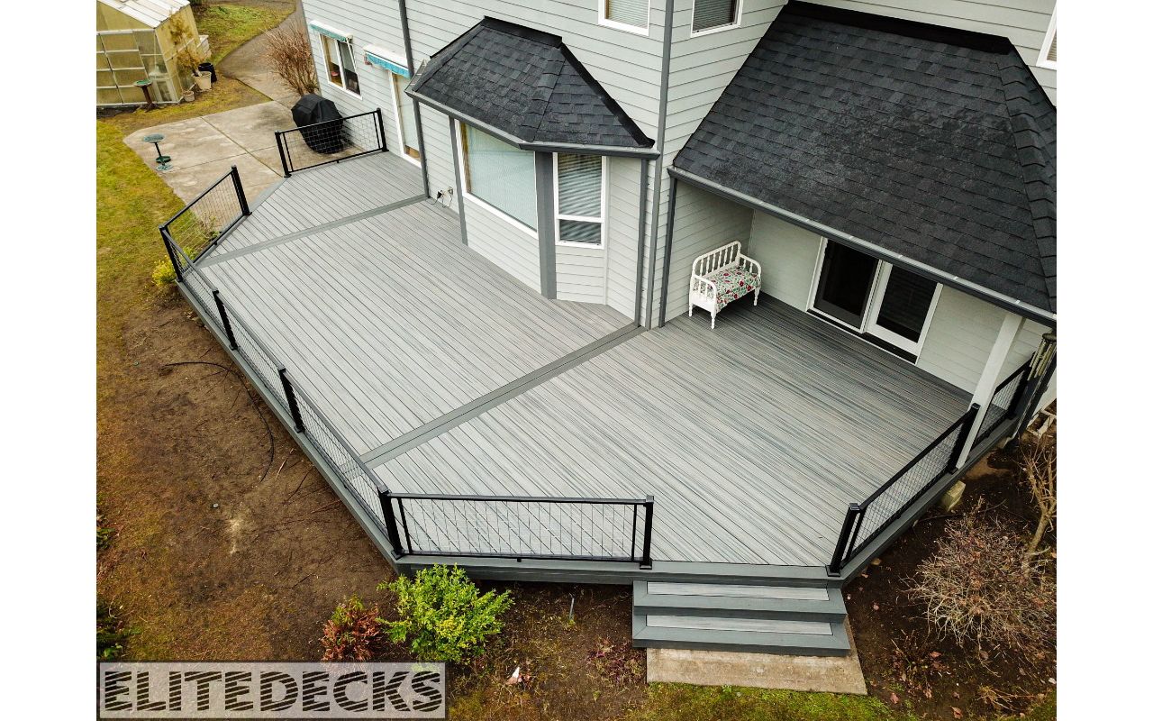 Trex Transcend Island Mist Olympia Deck