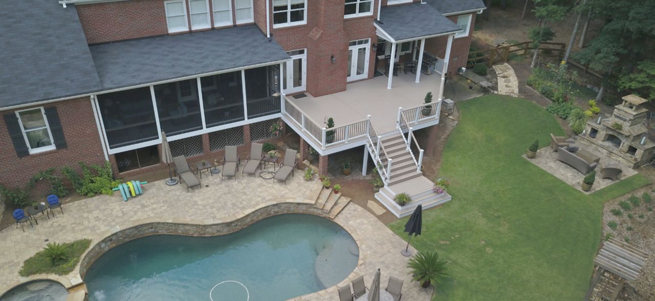 Trex Transcend Rope Swing Deck
