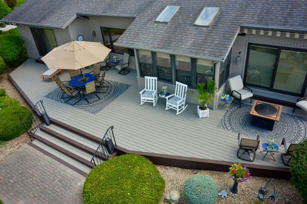 Custom Transcend deck in Northern Indiana