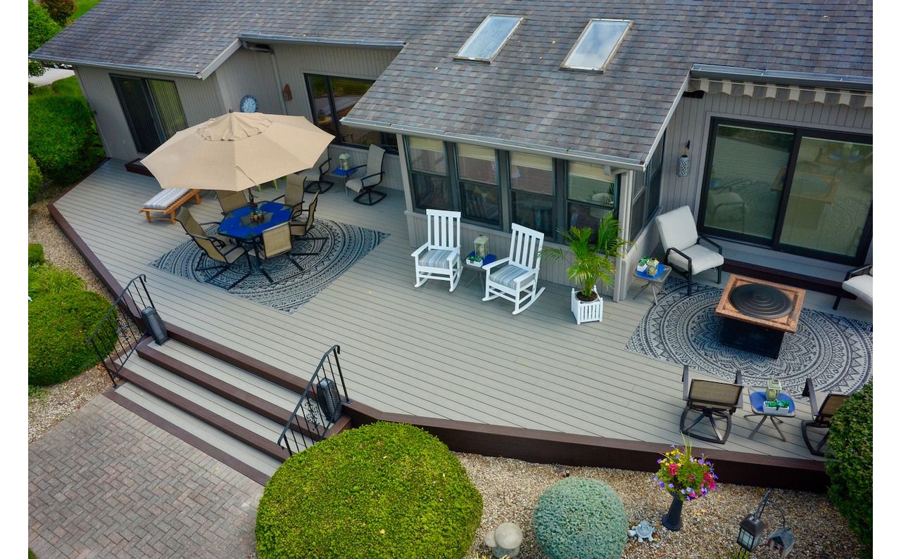 Custom Transcend deck in Northern Indiana