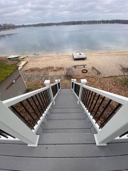 Waterfront Trex Deck