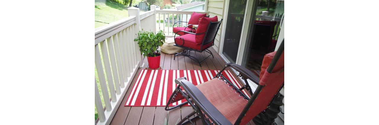 Trex Select Saddle decking with Hideaway fasteners