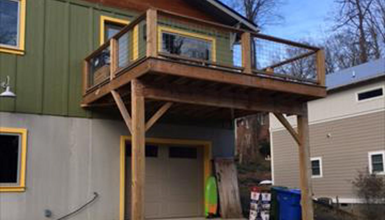 Trex Select deck in Asheville, NC