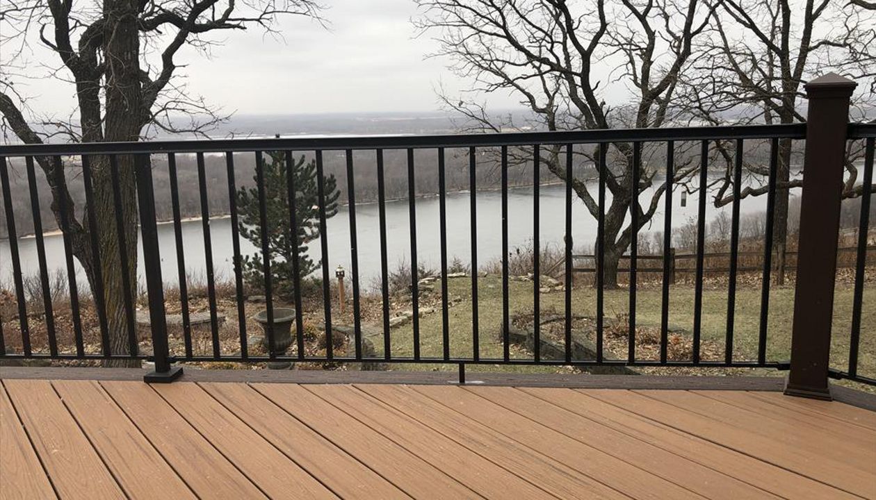 Tiki Torch Transcend Decking