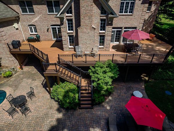 Trex deck in Chester NJ