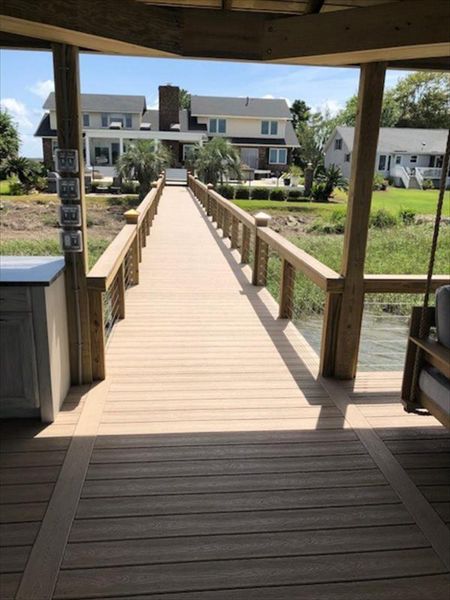 Trex Transcend Rope Swing Decking in Savannah, GA