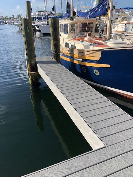 Trex Decking at the Pilot House Restaurant