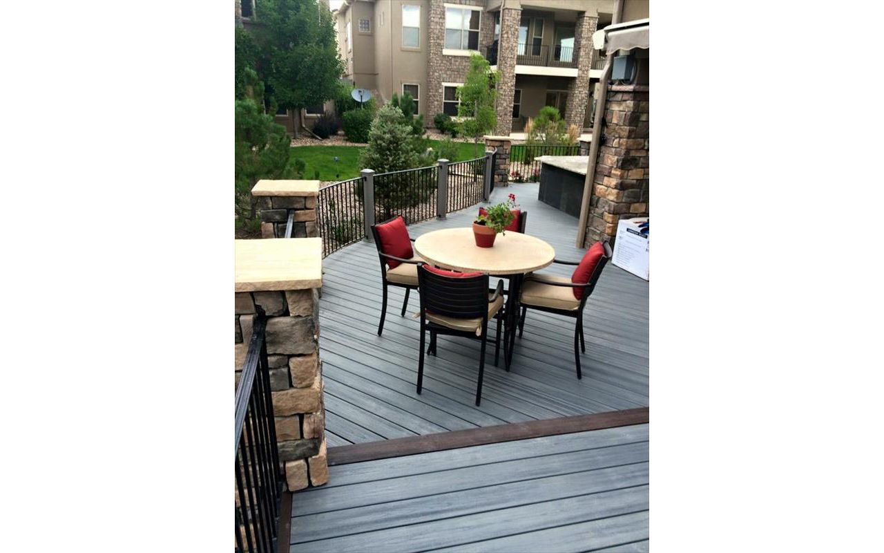 Island Mist Decking