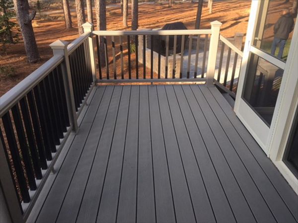 Trex Transcend decking resists splinters and rotting