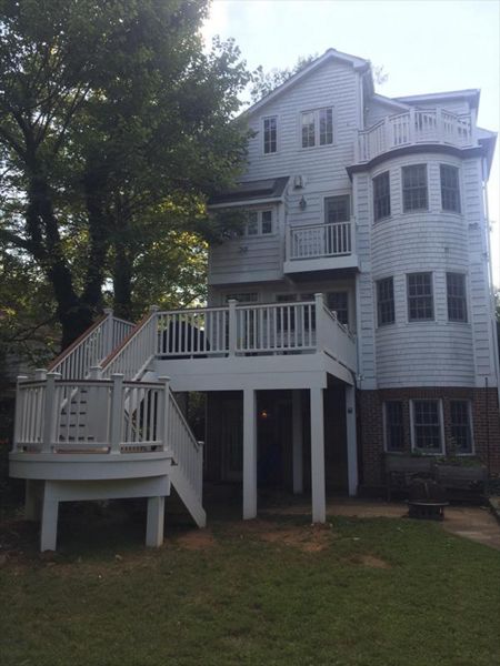 Transcend classic White Railing