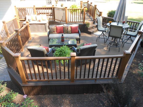 Multi Color Trex deck Mahomet IL