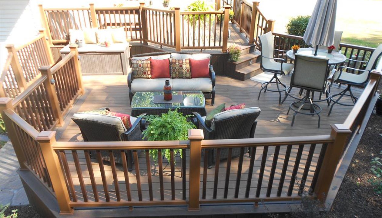 Multi Color Trex deck Mahomet IL