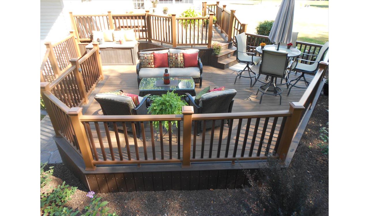 Multi Color Trex deck Mahomet IL