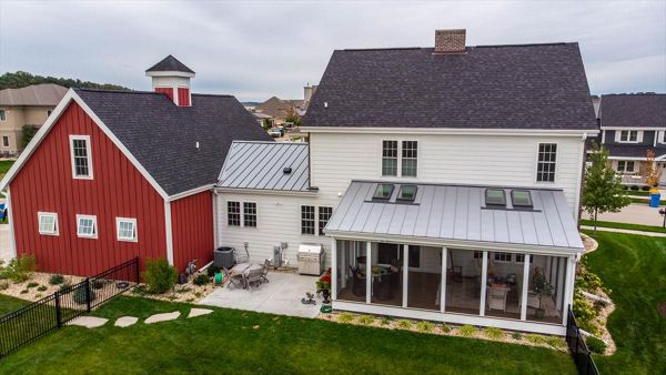 A screen porch featuring Trex Transcend decking sets it apart from all others.