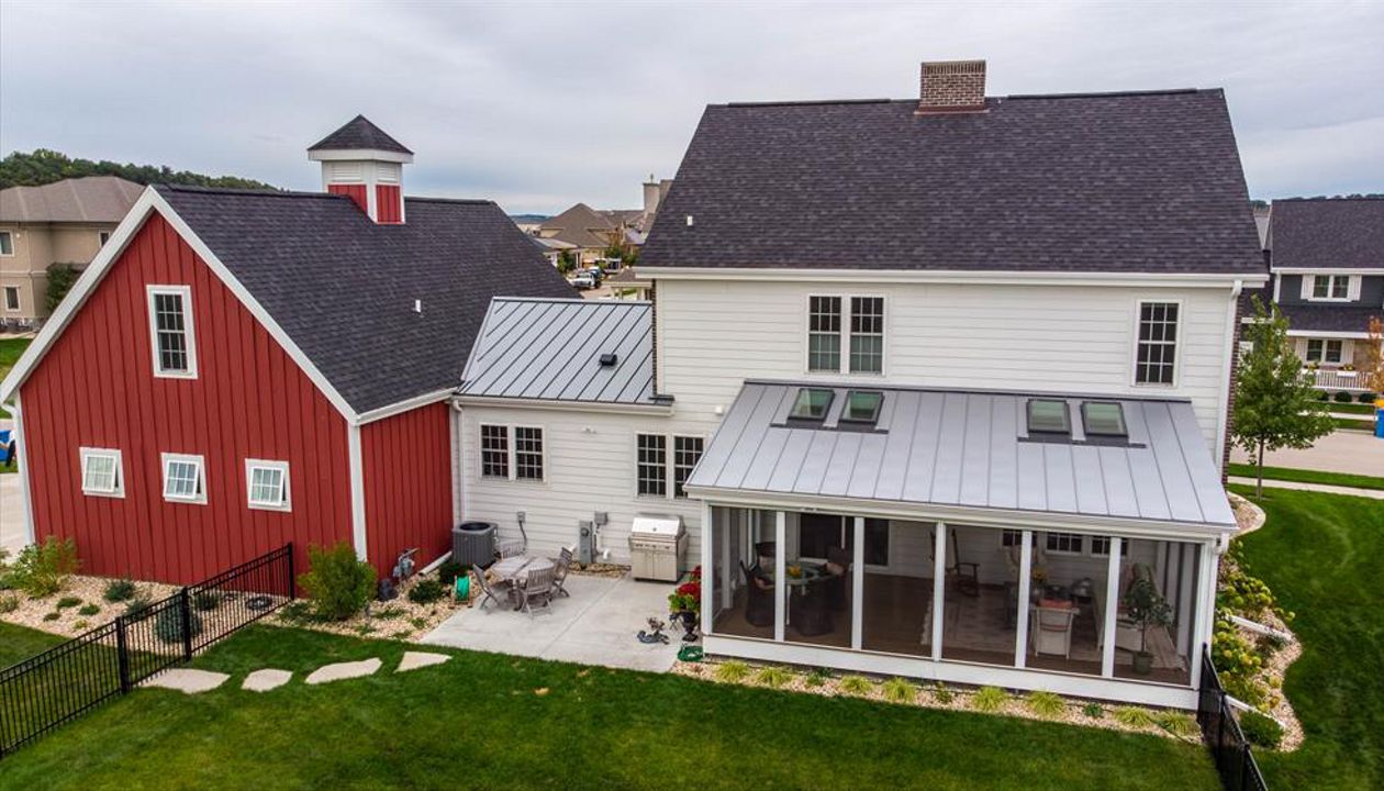 A screen porch featuring Trex Transcend decking sets it apart from all others.