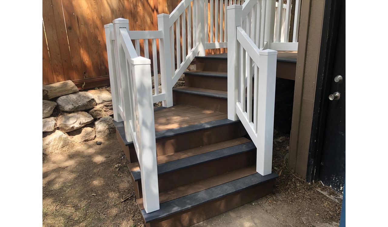 Complex new wider stairs, several different angles, borders, using existing footings. great challenge accepted and completed.